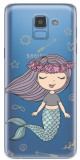 Protectie Spate Lemontti Art Little Mermaid LEMHSPJ618LM pentru Samsung Galaxy J6 2018 (Multicolor)