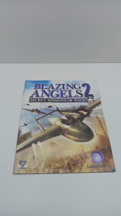 Blazing Angels Squadrons of WWII - PS3 Booklet