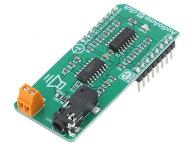 Amplificator Audio GPIO PWM LM4860 5V AudioAmp 4 Click foto