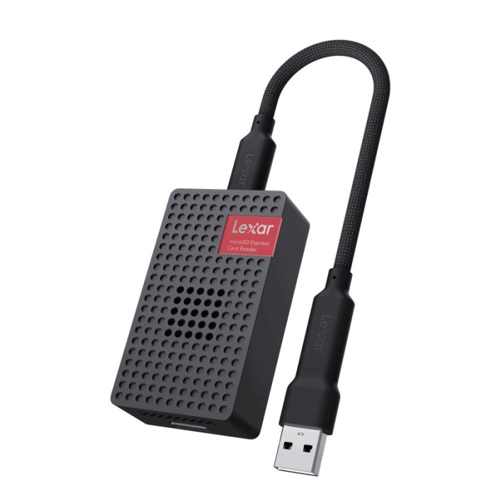Lexar Cardreader microSDXC Express, compatib w./microSD UHS-I, R900MB/s w./built-in fan USB3