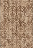 Cumpara ieftin Covor Model Daffi 13121-120, Marime 60 x 110 cm, Bej, Maro, Inaltime Fir 6 mm, Antialergic, Polipropilena, Living, Dormitor, Sufragerie, Birou