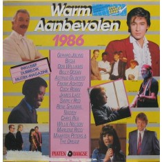VINIL LP Various &lrm;&ndash; Warm Aanbevolen 1986 (VG+)