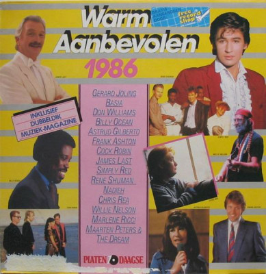 VINIL Various &amp;lrm;&amp;ndash; Warm Aanbevolen 1986 (VG) foto