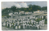 543 - ETHNICS, HORA National Dance, Romania - old postcard - unused