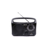 Radio Akai PR-85BT Black