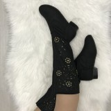 Cizme de vara negre marime 36+CADOU