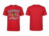 Chicago Blackhawks tricou de bărbați Vintage red - S