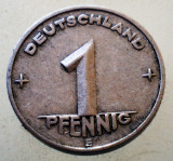 1.975 GERMANIA RDG DDR 1 PFENNIG 1949 E MULDENH&Uuml;TTEN, Europa, Aluminiu
