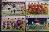 Cumpara ieftin Bequia FOTBAL ECHIPE NATIONALE de fotbal, 4v. Mnh, bequia, Nestampilat