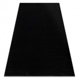 Covor SOFTY culoare, solidă negru, 200x290 cm