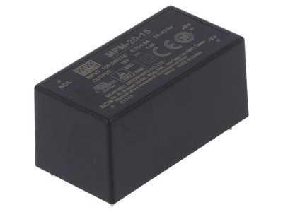Convertor AC/DC 20W 15V 1.4A PCB foto