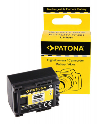 Acumulator /Baterie PATONA pentru CANON BP819 BP827 BP808 BP809 HF100 HG-20 wireless- 1083 foto