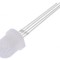 LED RGB 8mm 100-750mcd, 140&deg; - Lumină Colorată pentru Proiecte Electrice, Nr. Term: 4