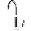 Robinet de incalzire a apei, electric, cu afisaj, ecran LED, rotire la 360 de grade, cu flux direct de apa, alb