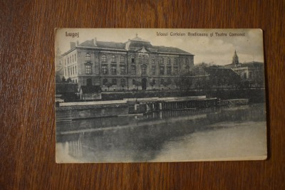 CP Lugoj Liceul Coriolan Brediceanu si Teatru Comunal foto