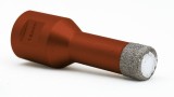 Carota diamantata pt. gresie portelanata &amp; piatra - diam. 14mm -cu ceara- Profesional Standard - DXDY.REDrill.14