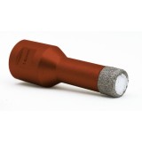 Carota diamantata pt. gresie portelanata &amp; piatra - diam. 14mm -cu ceara- Profesional Standard - DXDY.REDrill.14