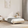 VidaXL Cadru pat fără saltea, stejar sonoma 75x190 cm lemn prelucrat 832104
