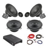 Cumpara ieftin Pachet Difuzoare Auto cu amplificator Mercedes-Benz E Class W210 1996-2003 Hertz Cento 760 W