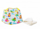 Olita Pliabila Portabila Calatorie BabyJem Carton Travel Potty +6 Pungi Biodegradabile, 2-5 Ani