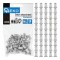 Set pop-nituri M3, 0.5-2 mm, 50 bucati, Geko G02911D