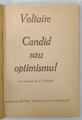 CANDID SAU OPTIMISMUL de VOLTAIRE , 1968 foto