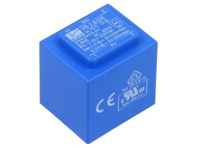 Transformator PCB &amp;icirc;ncapsulat 2,8VA 230VAC foto