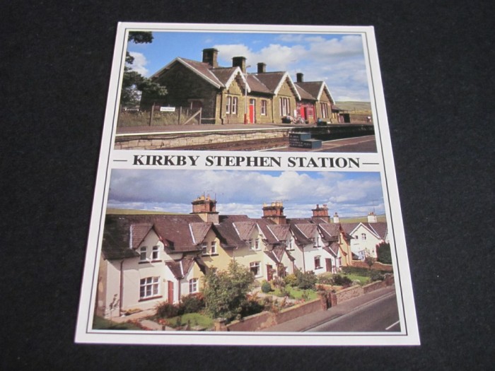 Gara Kirkby Stephen, Linia Istorică Settle-Carlisle . Ilustrată Temă Feroviară de Colecție