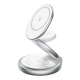 Incarcator wireless 3in1, 15W, suport magnetic, Vention, FGEI0