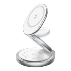 Incarcator wireless 3in1, 15W, suport magnetic, Vention, FGEI0 foto