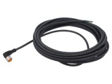 Cablu senzor LUMBERG AUTOMATION M12 5 pini &icirc;n unghi 10m IP67