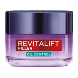 Crema matifianta cu acid hialuronic Revitalift Filler, 50ml, L&#039;Oreal Paris