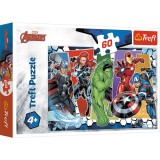 PUZZLE TREFL AVENGERS 60 INVINCIBILII, TREFL 60P