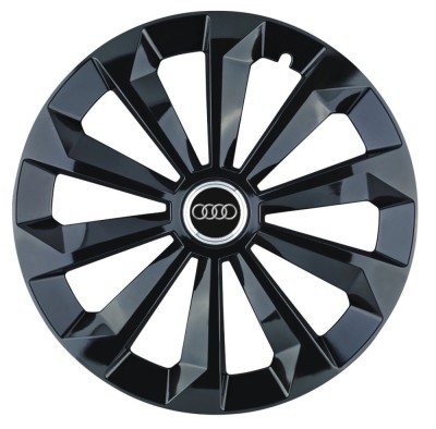 Set 4 capace roti Fame Negru R14 pentru gama auto Audi foto