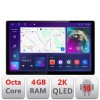 Navigatie dedicata Edonav Seat Altea 2005-2014 Ecran 2K QLED 13&quot;,Octacore,4Gb RAM,32Gb Hdd,4G,360,DSP,Carplay,Bluetooth CarStore Technology