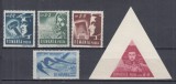 ROMANIA 1948 LP 230 U.T.M. SERIE MNH, Nestampilat