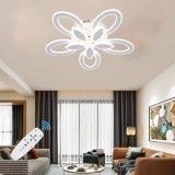 Lustra Led Iris 140W 5 brate 3 culori telecomanda SPN DL75L025