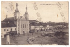 2474 - TARGU MURES, Market, Romania - old postcard, CENSOR - used - 1917