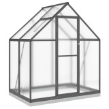 Cumpara ieftin Sere cu cadru de baza, antracit, 169x114x202 cm, aluminiu