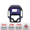Navigatie HHyundai I30 2009-2012 clima automata B-I30AUTOMATIC Android Ecran QLED octa core 4+64 carplay android auto KIT-i30automatic+EDT-E309V3 CarS