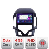 Navigatie HHyundai I30 2009-2012 clima automata B-I30AUTOMATIC Android Ecran QLED octa core 4+64 carplay android auto KIT-i30automatic+EDT-E309V3 CarS