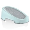 Suport Baie Bebelusi BabyJem Soft Basic Turcoaz, 0+ Luni, Antialunecare, Uscare Rapida, Siguranta Maxima, Confort Termic