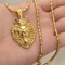 Lant Cu Pandantiv Inox -LION KING- Gold LC67
