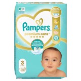 Scutece Premium Care Marimea 3 pentru 6-10 kg, 40 bucati, Pampers