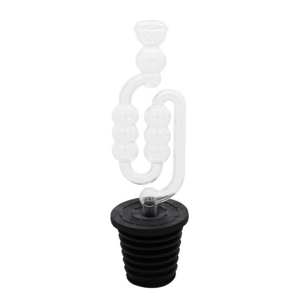 Dop pentru damigeana 10-20 litri, cu serpentina sticla