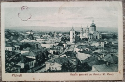 Ploiesti, vedere generala cu biserica Sf. Vineri// CP foto