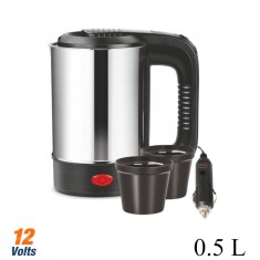 Termos electric cu cablu si 2 cani - 12V 250W 500ml