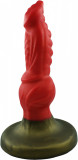 Dildo No.19 Fantasy Beasts, Silicon Premium, Rosu, 17.5 cm