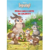 Prima mea carte de colorat. Iepurasi/***