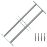 Cumpara ieftin Grilaj de siguranta pentru ferestre cu 2 bare transversale 500-650 mm